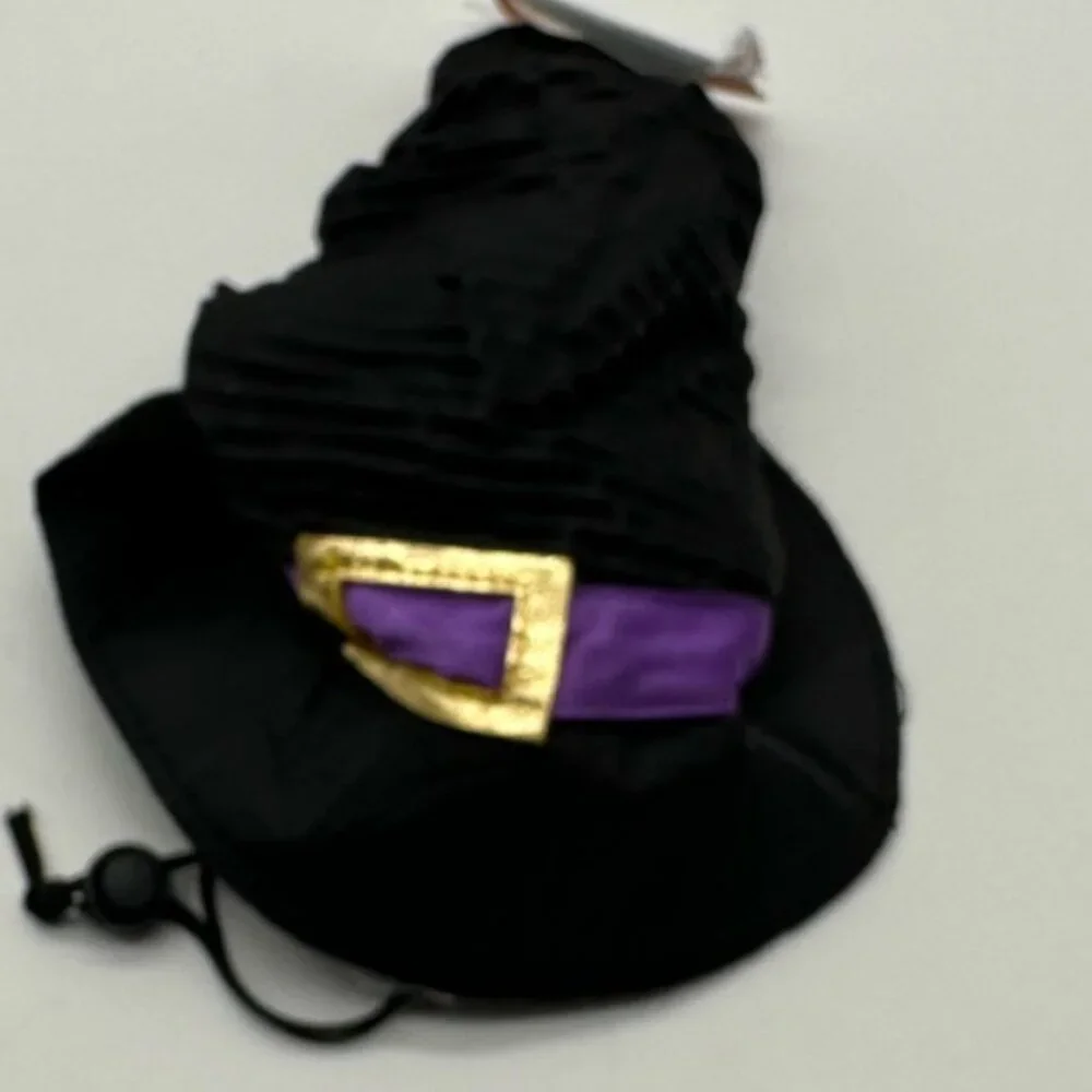 vintage New Hyde & Eek! Halloween Cat Witch Hat Costume Pet